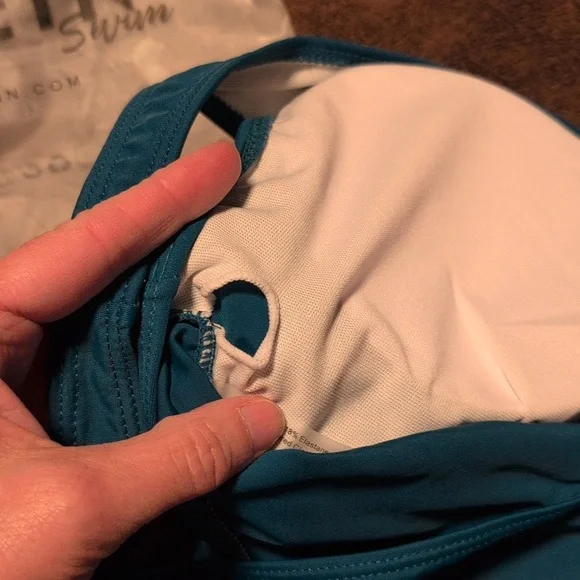 SHEIN Women's Blue Swimwear - Picture 4 of 5